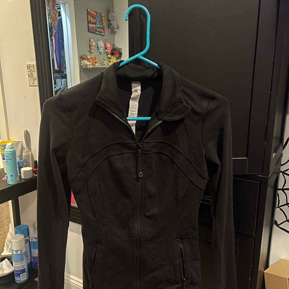 Black Lululemon define jacket size 2